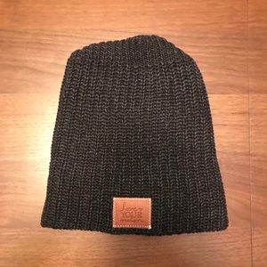 Smoke Speckled Beanie